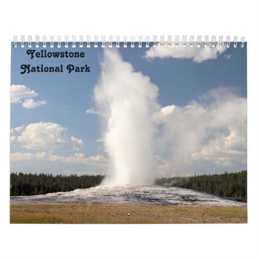 Nationaal Park Yellowstone Kalender (Hoes)