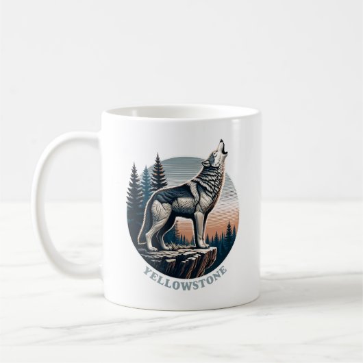 Nationaal Park Yellowstone Koffiemok (Links)