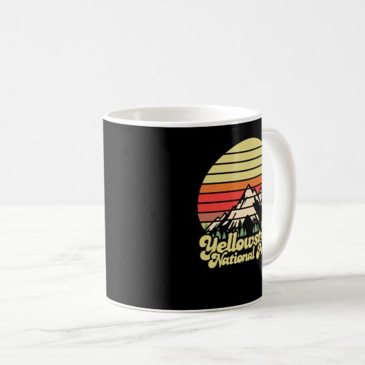 Nationaal Park Yellowstone Koffiemok (Voorkant rechts)