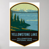Nationaal park Yellowstone Lake Yellowstone Poster (Voorkant)