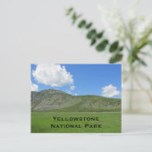 Nationaal park Yellowstone Landscape Photo Mountai Briefkaart (Staand voorkant)