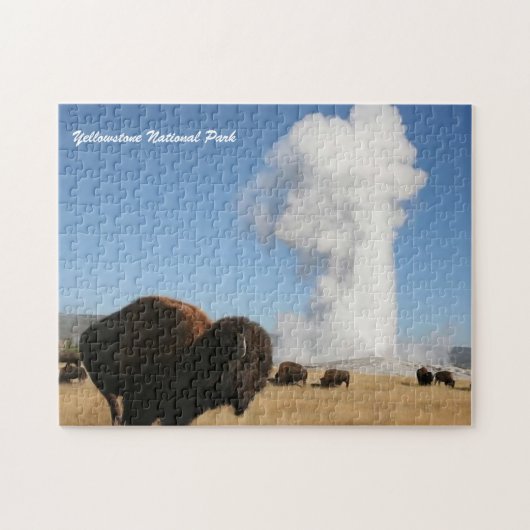 Nationaal Park Yellowstone Legpuzzel (Horizontaal)