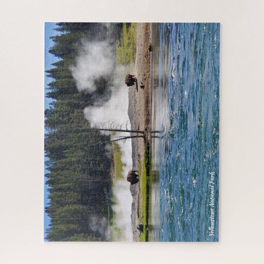 Nationaal Park Yellowstone Legpuzzel (Verticaal)
