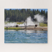 Nationaal Park Yellowstone Legpuzzel (Horizontaal)