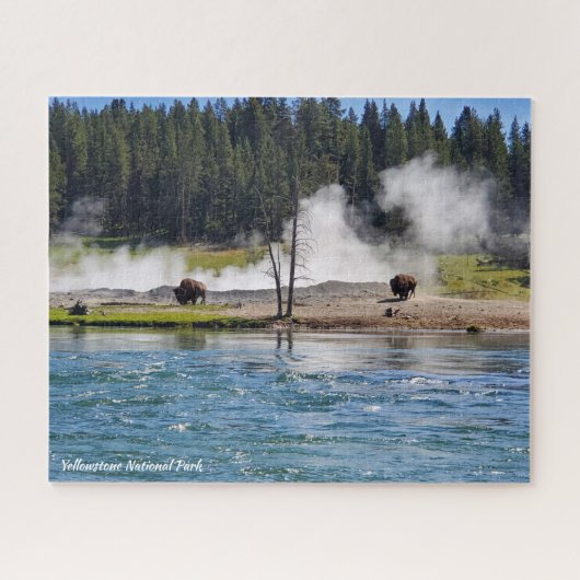 Nationaal Park Yellowstone Legpuzzel (Horizontaal)
