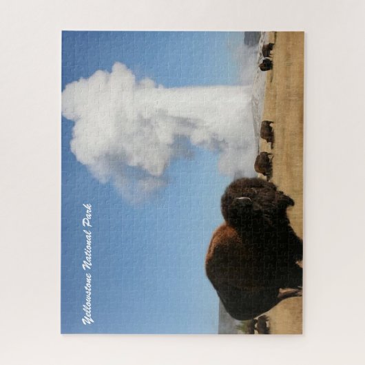 Nationaal Park Yellowstone Legpuzzel (Verticaal)