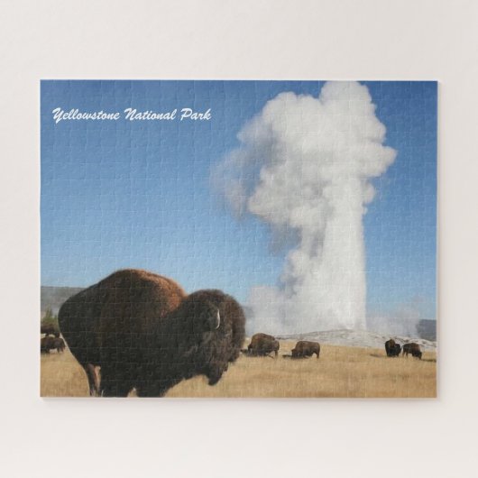 Nationaal Park Yellowstone Legpuzzel (Horizontaal)