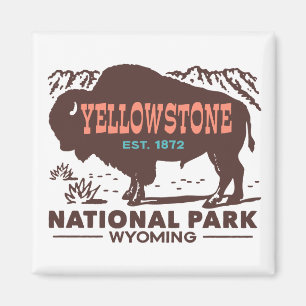 Nationaal Park Yellowstone Magneet