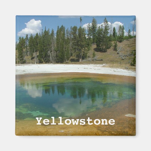 Nationaal Park Yellowstone Magneet (Voorkant)