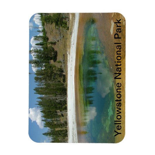 Nationaal Park Yellowstone Magneet (Verticaal)