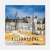 Nationaal Park Yellowstone Magneet (Voorkant)