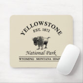 Nationaal park Yellowstone Muismat (Met muis)