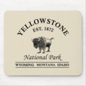 Nationaal park Yellowstone Muismat (Voorkant)
