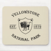 Nationaal park Yellowstone Muismat (Voorkant)