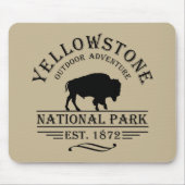 Nationaal park Yellowstone Muismat (Voorkant)