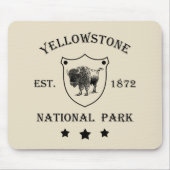 Nationaal park Yellowstone Muismat (Voorkant)