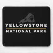 Nationaal Park Yellowstone Muismat (Voorkant)