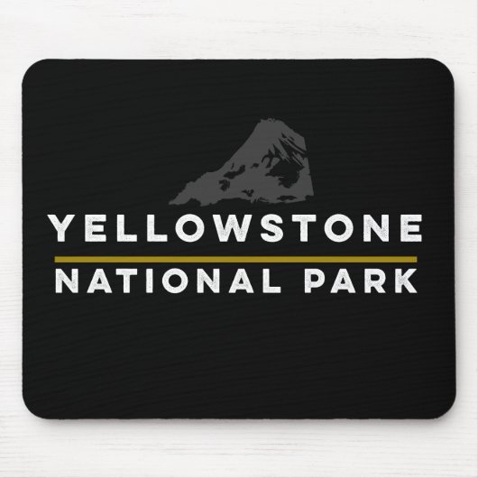 Nationaal Park Yellowstone Muismat (Voorkant)