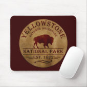 Nationaal park Yellowstone Muismat (Met muis)