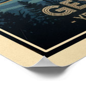 Nationaal park Yellowstone - Norris Geyser Basin Poster (Hoek)