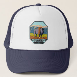 Nationaal park Yellowstone North American Bison Trucker Pet