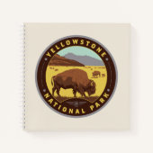 Nationaal Park Yellowstone Notitieboek (Voorkant)
