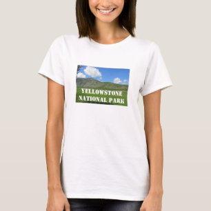 Nationaal park Yellowstone NP Green Valley Photo N T-shirt