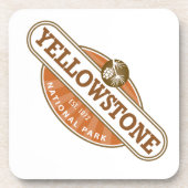 Nationaal Park Yellowstone Onderzetter (Voorkant)