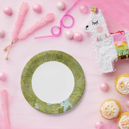 Nationaal Park Yellowstone Papieren Bordje (Feest)