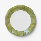 Nationaal Park Yellowstone Papieren Bordje (Voorkant)