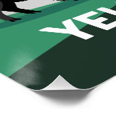 Nationaal park Yellowstone Perfect Poster (Hoek)