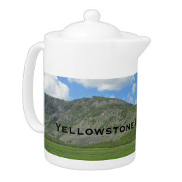 Nationaal park Yellowstone Photo Valley Landscape Theepot