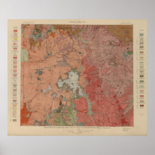 Nationaal Park Yellowstone Poster