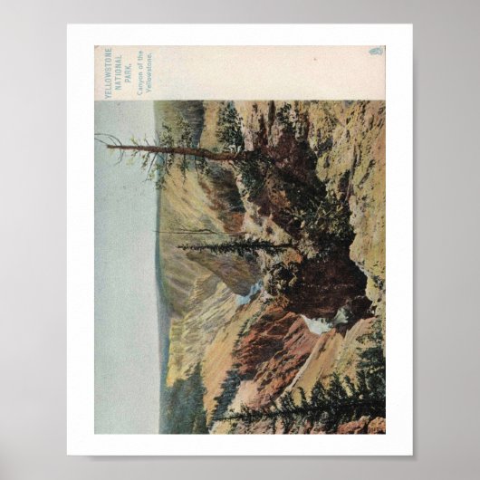 Nationaal Park Yellowstone, Poster (Voorkant)