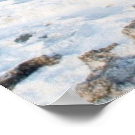 Nationaal Park Yellowstone Poster (Hoek)