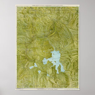 Nationaal Park Yellowstone Poster