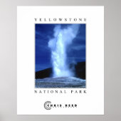 Nationaal Park Yellowstone Poster (Voorkant)