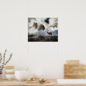 Nationaal Park Yellowstone Poster (Keuken)