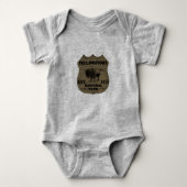 Nationaal park Yellowstone Romper (Voorkant)