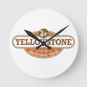 Nationaal Park Yellowstone Ronde Klok (Voorkant)
