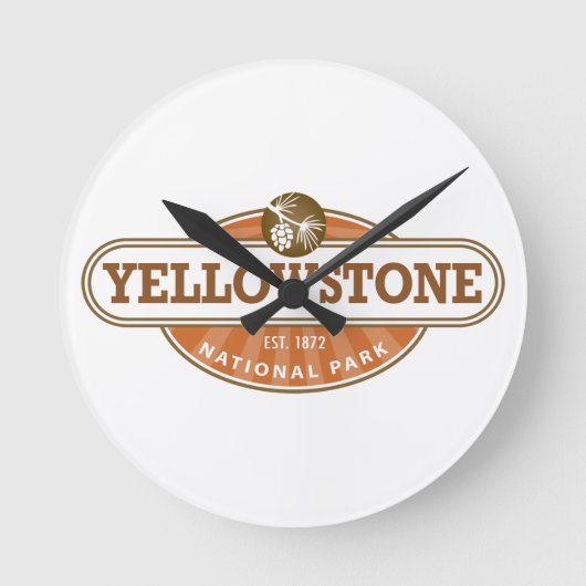Nationaal Park Yellowstone Ronde Klok (Voorkant)