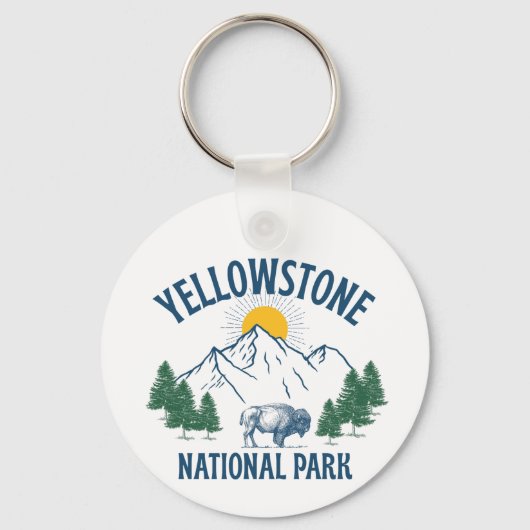NATIONAAL PARK YELLOWSTONE SLEUTELHANGER (Voorkant)