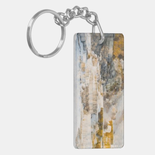 Nationaal Park Yellowstone Sleutelhanger (Voorkant Links)