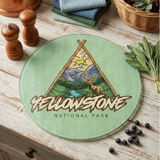 Nationaal park Yellowstone Snijplank