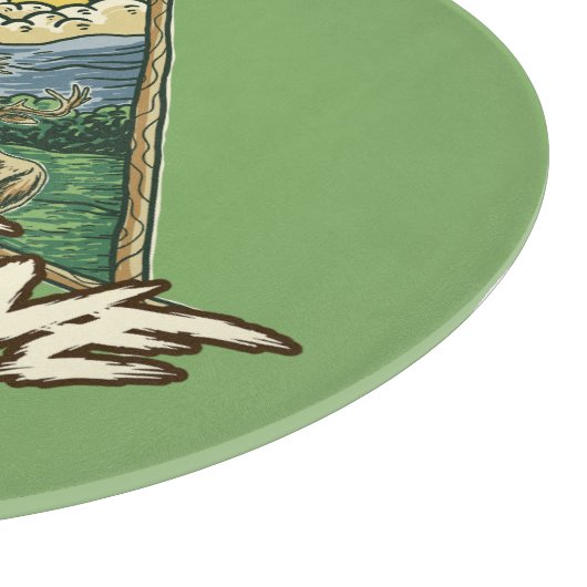 Nationaal Park Yellowstone Snijplank (Hoek)