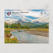Nationaal Park Yellowstone - Soda Butte Creek Briefkaart (Voorkant)