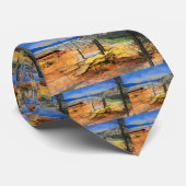 Nationaal Park Yellowstone Stropdas (Opgerold)