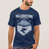 Nationaal Park Yellowstone T-shirt (Voorkant)
