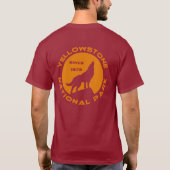 Nationaal Park Yellowstone T-shirt (Achterkant)
