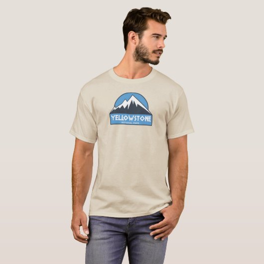 Nationaal Park Yellowstone T-shirt (Voorkant volledig)